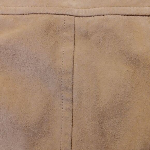 NWT Tommy Bahama Suede Skirt, Coastal Cowgirl,  Old Money, Quiet Elegance - Picture 9 of 10